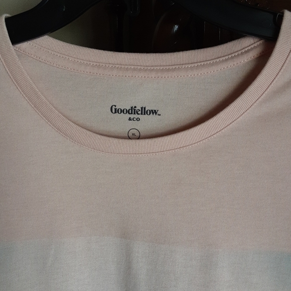Goodfellow & Co, Men's Tee, coral w/design, Sz XL - Picture 3 of 6